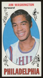 1969 Topps Basketball Jim Washington