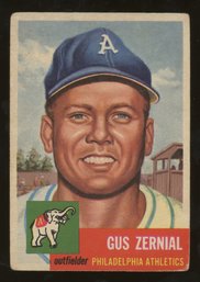 1953 Topps Baseball Gus Zernial