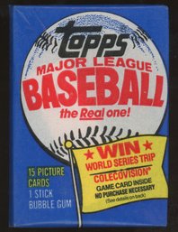 1983 Topps Baseball Pack Factory Sealed