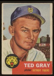 1953 Topps Baseball Ted Gray