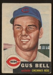 1953 Topps Baseball Gus Bell