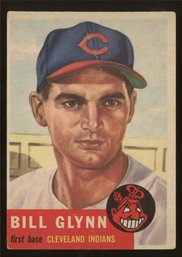 1953 Topps Baseball Bill Glynn Rookie