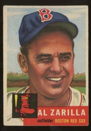 1953 Topps Baseball Al Zarilla