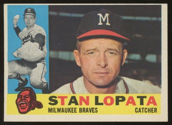 1960 TOPPS BASEBALL Stan Lopata HIGH #