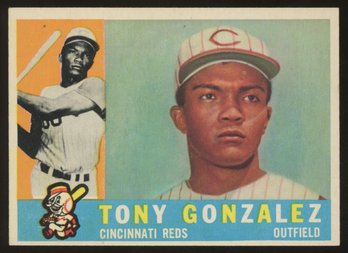 1960 TOPPS BASEBALL Tony Gonzalez RC HIGH #