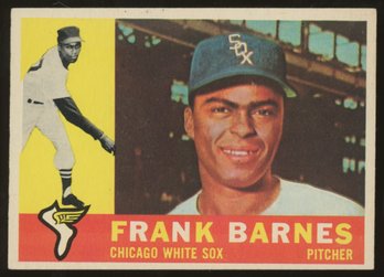 1960 TOPPS BASEBALL Frank Barnes RC HIGH #