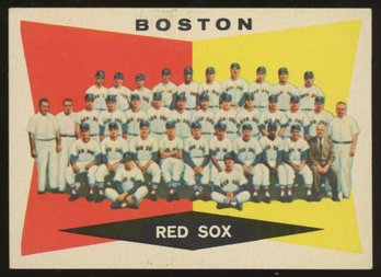 1960 TOPPS BASEBALL Boston Red Sox TC HIGH #