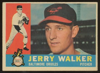 1960 TOPPS BASEBALL Jerry Walker HIGH #