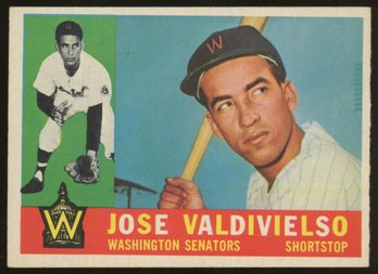 1960 TOPPS BASEBALL Jose Valdivielso HIGH #