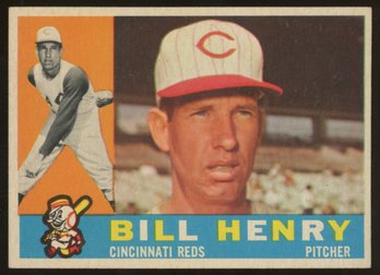 1960 TOPPS BASEBALL Bill Henry  HIGH #