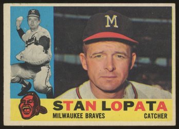 1960 TOPPS BASEBALL Stan Lopata HIGH #