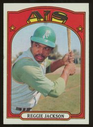 1972 TOPPS BASEBALL REGGIE JACKSON