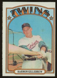 1972 TOPPS BASEBALL HARMON KILLEBREW