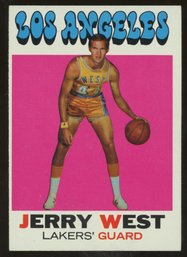 1971-72 TOPPS BASKETBALL JERRY WEST