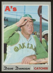 1970 TOPPS BASEBALL DAVID DUNCAN