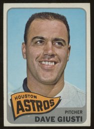 1965 TOPPS BASEBALL DAVE GIUSTI