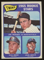 1965 TOPPS BASEBALL ROOKIE STARS ~ REESE, NOSSEK, SEVCIK