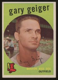 1959 TOPPS BASEBALL GARY GEIGER
