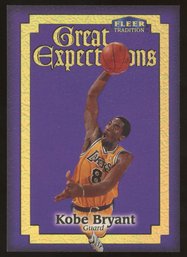 1998-99 FLEER TRADITION KOBE BRYANT 'GREAT EXPECTATIONS' ROOKIE