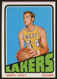 1972 TOPPS BASKETBALL JERRY WEST