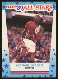 1989 FLEER MICHAEL JORDAN AS