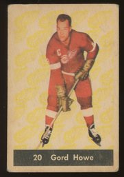 1961-62 PARKHURST # 20 GORDIE HOWE Vintage Hockey