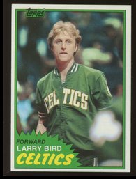 1981 TOPPS LARRY BIRD