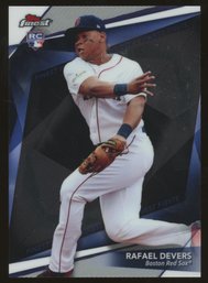 2018 Topps Finest Rafael Devers Rookie Red Sox