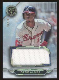 OZZIE ALBIES 2019 Topps Triple Threads /36