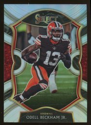 2021 Panini Select Silver Prizm Odell Beckham Jr. #25 Cleveland Browns