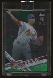 2017 TOPPS CLEARLY AUTHENTIC ALEX REYES ROOKIE AUTO  /99