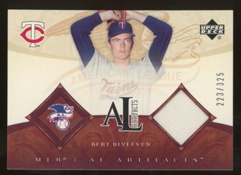 2005 Upper Deck Artifacts BERT BLYLEVEN /325