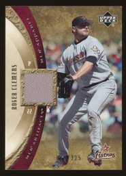 2005 UD ARTIFACTS MLB APPAREL ROGER CLEMENS JERSEY /325