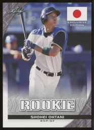 2018 LEAF EXCLUSIVE EDITION SHOHEI OHTANI ROOKIE