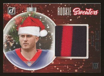 2021 ABSOLUTE FOOTBALL DAVIS MILLS ROOKIE SWEATERS PATCH