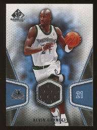 2007-08 SP Game-used Kevin Garnett Jersey Patch