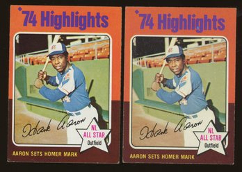 1975 TOPPS BASEBALL HANK AARON