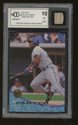 1994 Leaf Joe Carter Game-used Bat ~ BCCG GEM MT 10