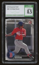 2016 BOWMAN DRAFT RAFAEL DEVERS ~ CSG NM-MT 8.5