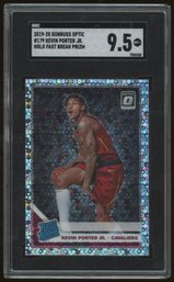 2019-20 DONRUSS OPTIC KEVIN PORTER JR. RATED ROOKIE HOLO FASTBREAK PRIZM ~ SGC GEM MT 9.5