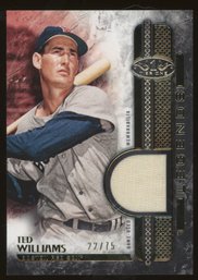 2016 Tier One Ted Williams Relic Game Used Jersey #'D/75