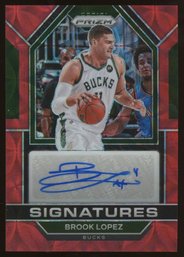 2022-23 Panini Prizm Signatures Choice Brook Lopez Auto