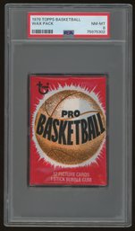 1979 TOPPS BASKETBALL PACK PSA 8 VINTAGE