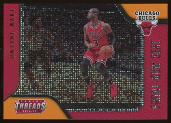 2016-17 Panini Threads Front-Row Seat Century Proof Dazzle Dwyane Wade