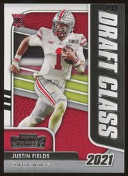 Justin Fields 2021 Panini Contenders Draft Draft Class Purple