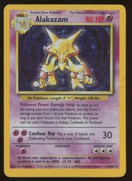 Alakazam-Holo 1999 Pokemon TCG Base Set #1/102