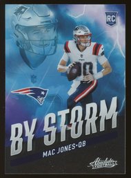 2021 Panini Absolute Football Mac Jones 'By Storm' Rookie