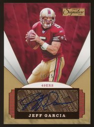 2020 Panini Chronicles Signature Series Jeff Garcia Autograph Card #'D/75