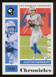 2020 Panini Chronicles Justin Herbert Rookie