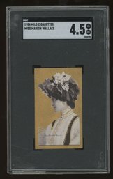 1904 MILO CIGGS WALLACE SGC 4.5 NON SPORT HISTORICAL CARD
